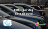 Een voorraadauto kost € 86,- per dag in de VS!